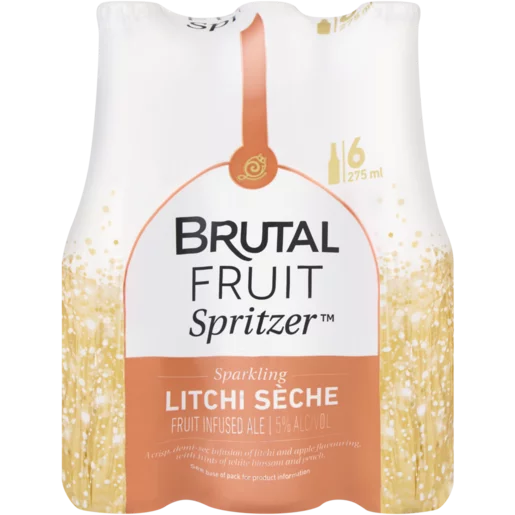 Brutal Fruit Litchi Sèche Spritzer 6 x 275ml