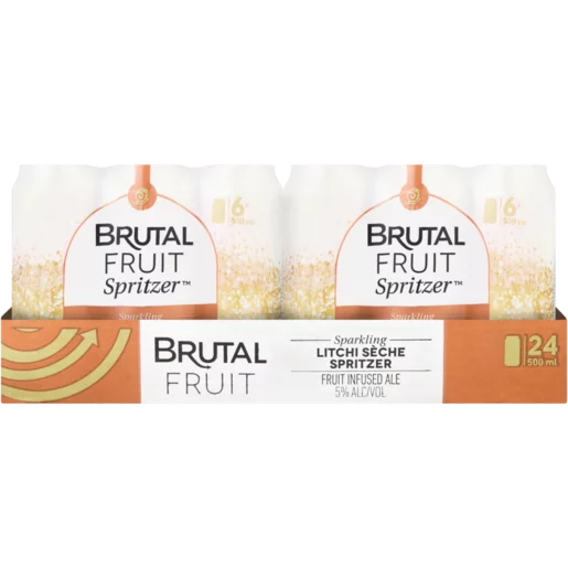 Brutal Fruit Litchi Sèche Spritzer 24 x 500ml