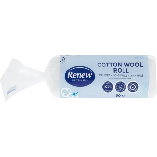 Renew Cotton Wool Roll 60g
