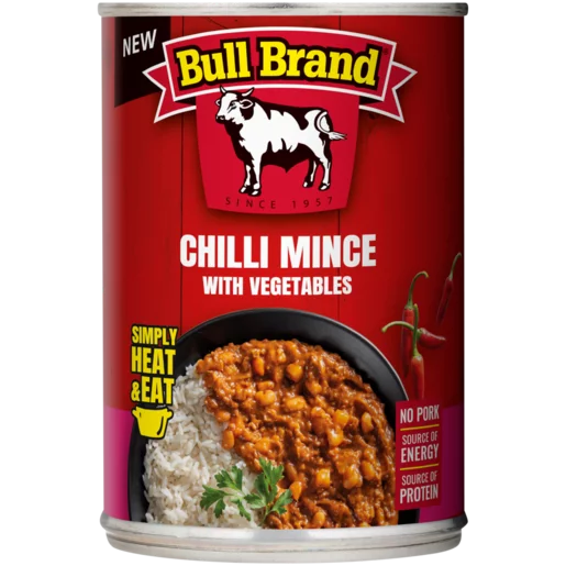 Bull Brand Chilli Mince with Vegetables 400g