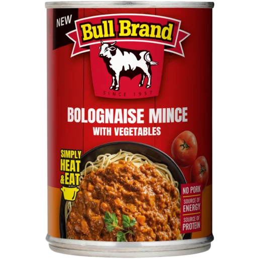 Bull Brand Bolognaise Mince with Vegetables 400g