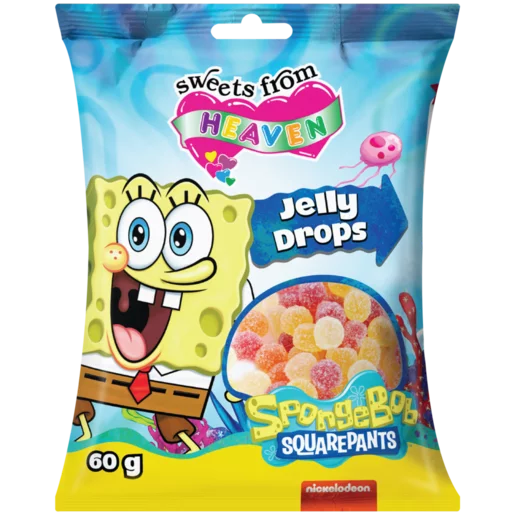 Sweets from Heaven SpongeBob SquarePants Jelly Drops 60g