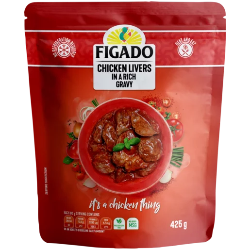 Figado Chicken Livers in a Rich Gravy 425g