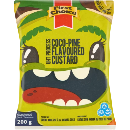 First Choice Coco-Pine Flavoured Custard 200g