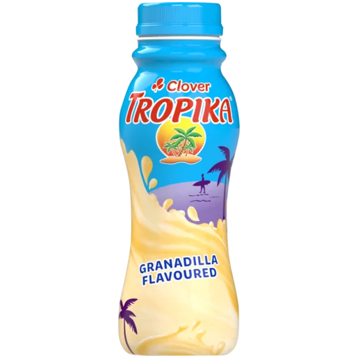 Clover Tropika Granadilla Flavoured Drinking Yoghurt 250g