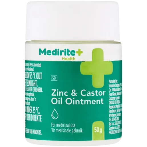 Medirite Zinc & Castor Oil Ointment 50g