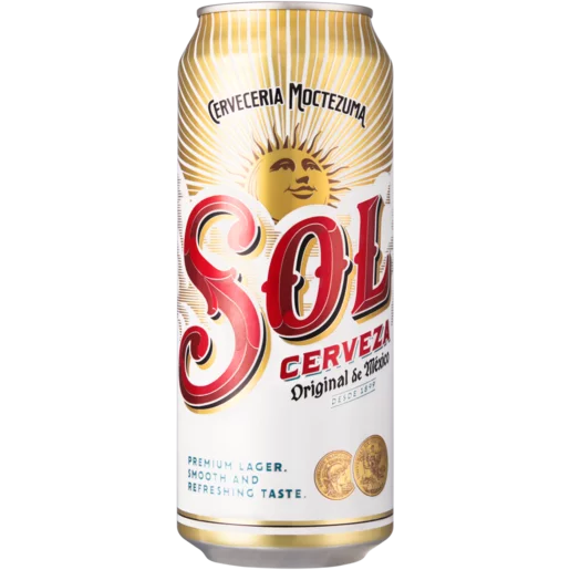Sol Premium Lager Beer Can 500ml