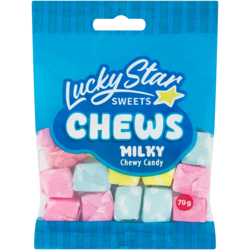 Lucky Star Sweets Milky Chews 70g