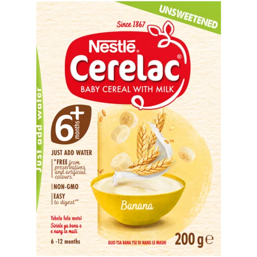 Nestlé Cerelac Banana Baby Cereal with Milk 200g