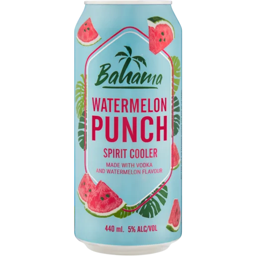Bahama Watermelon Punch Spirit Cooler Can 440ml