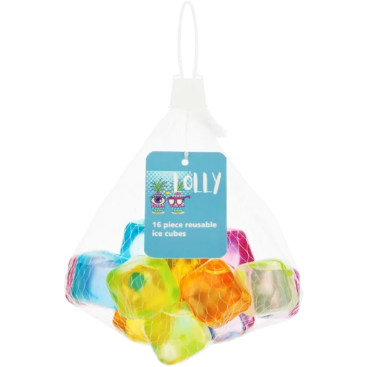 Lolly Reusable Ice Cubes 16 Pack