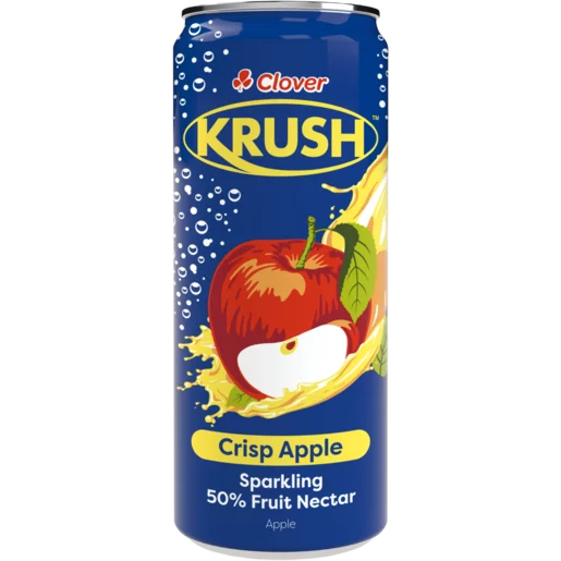 Krush Crisp Apple 50% Sparkling Fruit Nectar 300ml