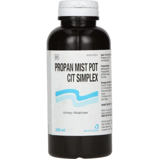 Propan Mist Pot CIT Simplex Urinary Alkaliniser 200ml