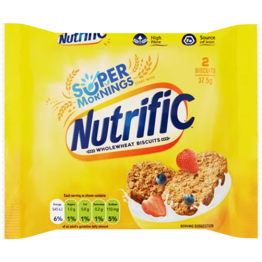 Nutrific Wholewheat Biscuits 2 Pack