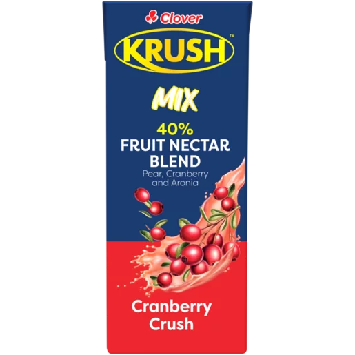 Krush Cranberry Crush Mix 40% Fruit Nectar Blend 200ml