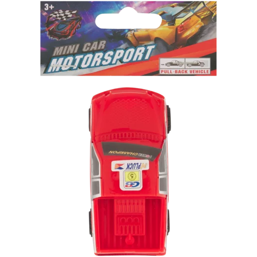 Pull Back Mini Car 8cm (Type May Vary)