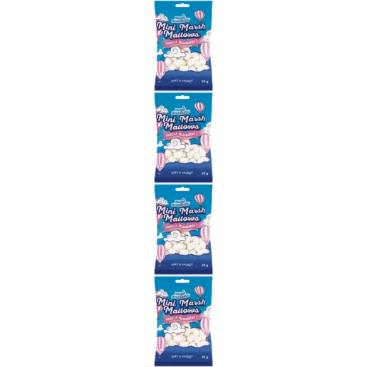 Magic Moments Vanilla Flavoured Mini Marsh Mallows 4 x 25g