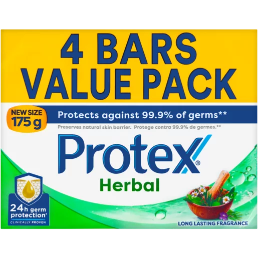 Protex Herbal Bar Soap 4 x 175g