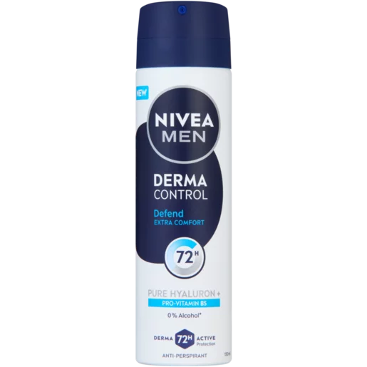 NIVEA MEN Derma Control Defend Anti-Perspirant Spray 150ml