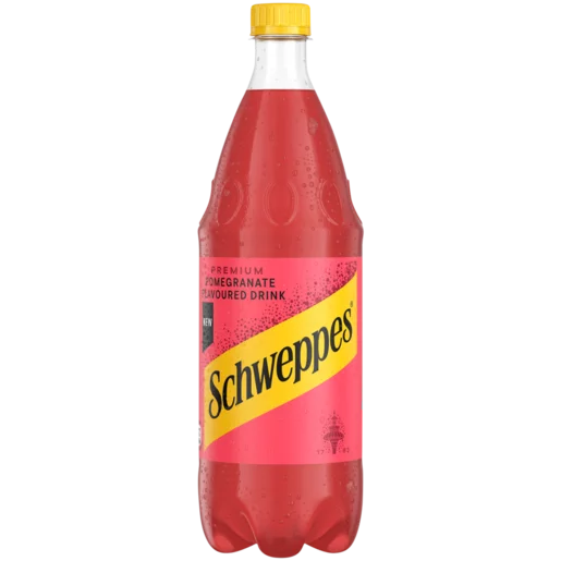 Schweppes Pomegranate Flavoured Premium Drink 1L