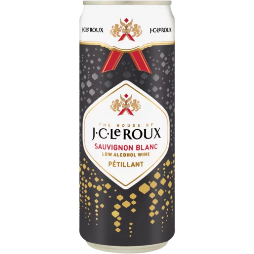 J.C. Le Roux Sauvignon Blanc Sparkling Wine Can 300ml