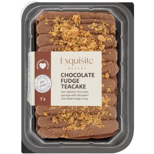 Exquisite Bakery Chocolate Fudge Teacake