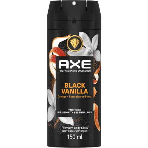 AXE Fine Fragrance Collection Black Vanilla Premium Body Spray 150ml